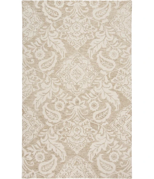 Feizy BELFORT 8776F IN TAUPE/IVORY 8' x 10' Area Rug