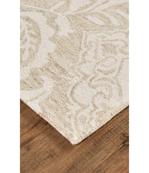 Feizy BELFORT 8776F IN TAUPE/IVORY 8' x 10' Area Rug