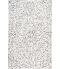 Feizy Belfort 8778F IVORY/CHARCOAL Area Rug 2 ft. X 3 ft.