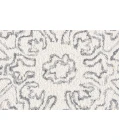 Feizy BELFORT 8778F IN IVORY/CHARCOAL 2' x 3' Sample Area Rug