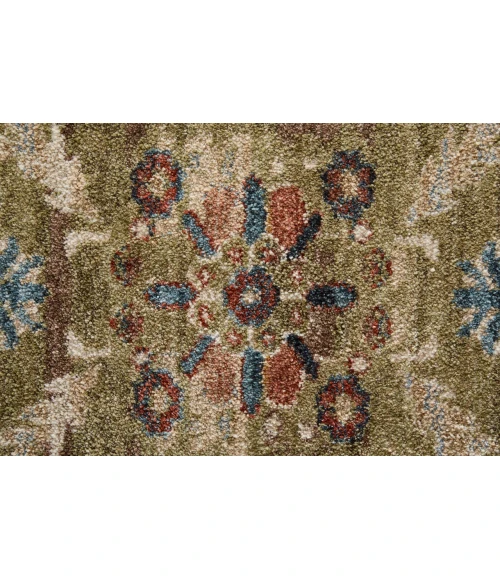 Feizy Pearson Green/Ivory/Blue PRS39SJF 5ft. x 7ft.6in. Rect. Rug
