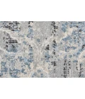 Feizy AINSLEY 3901F IN BLUE/IVORY 6' 7" X 9' 6" Area Rug