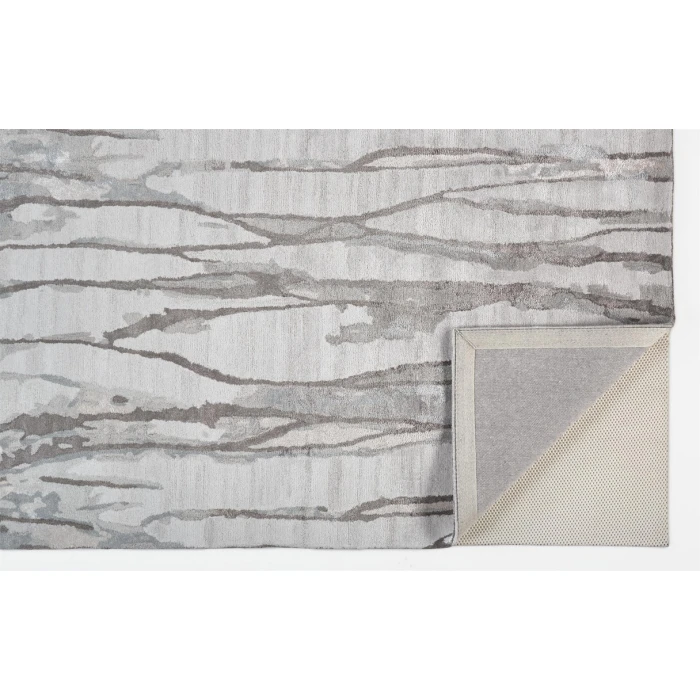 Feizy DRYDEN 8789F IN BEIGE/IVORY 3' 6" x 5' 6" Area Rug