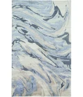 Feizy DRYDEN 8790F IN BLUE/GRAY 3' 6" x 5' 6" Area Rug