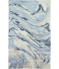 Feizy Dryden 8790F BLUE/GRAY Area Rug 3 ft. 6 X 5 ft. 6 Rectangle