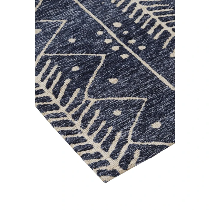 Feizy COLTON 8318F IN DENIM 5' x 8' Area Rug