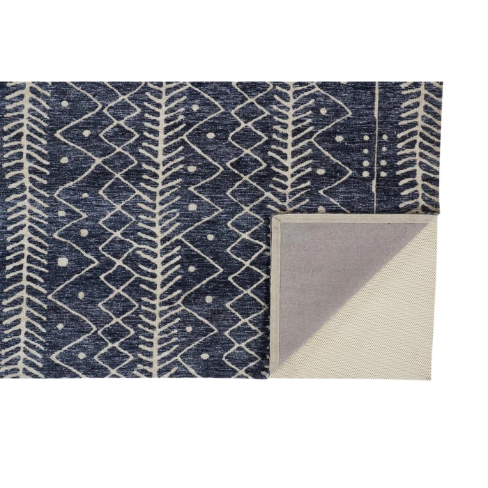 Feizy COLTON 8318F IN DENIM 5' x 8' Area Rug