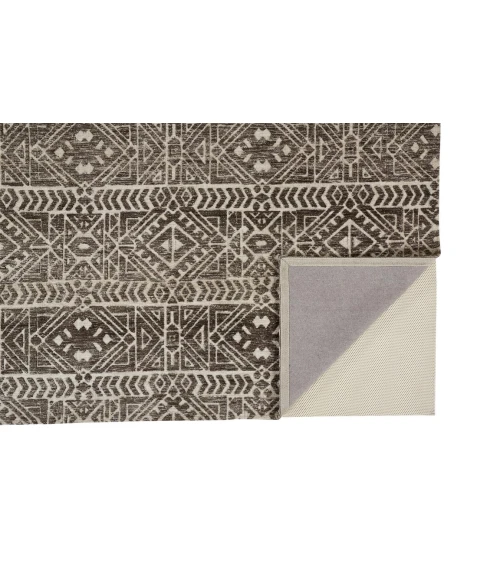 Feizy COLTON 8627F IN CHARCOAL 5' x 8' Area Rug