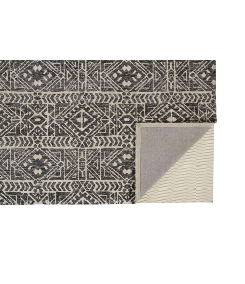 Feizy COLTON 8627F IN SLATE 5' x 8' Area Rug