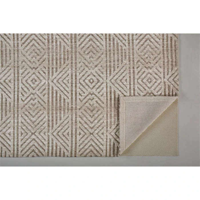 Feizy COLTON 8791F IN BROWN 2' x 3' Sample Area Rug