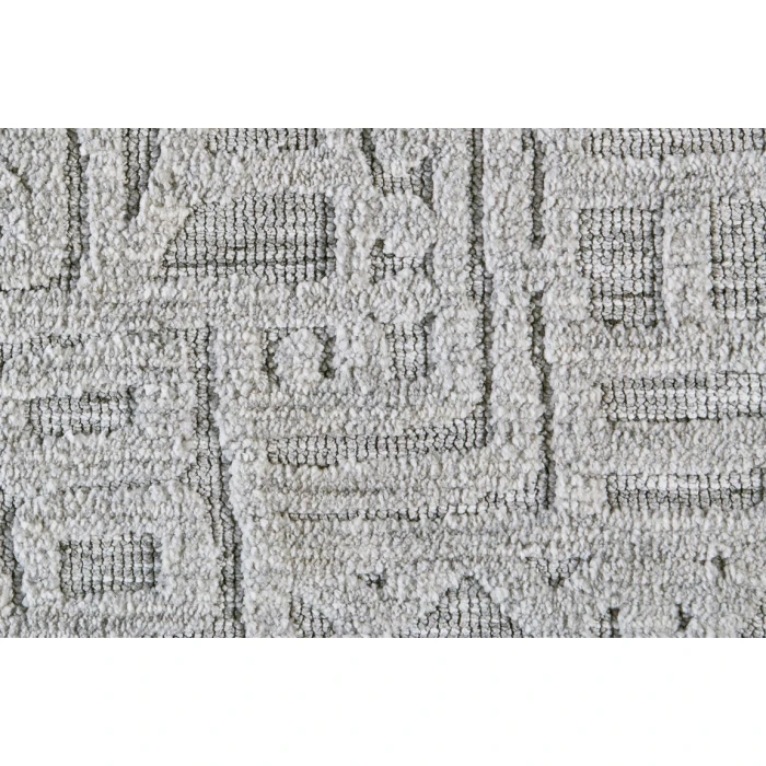 Feizy COLTON 8793F IN GRAY 2' x 3' Sample Area Rug