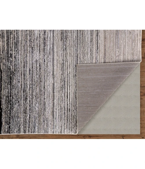 Feizy Micah BLACK/DARK GRAY 6943337F 3 ft. 11 in. X 6 ft. Rectangle Rug