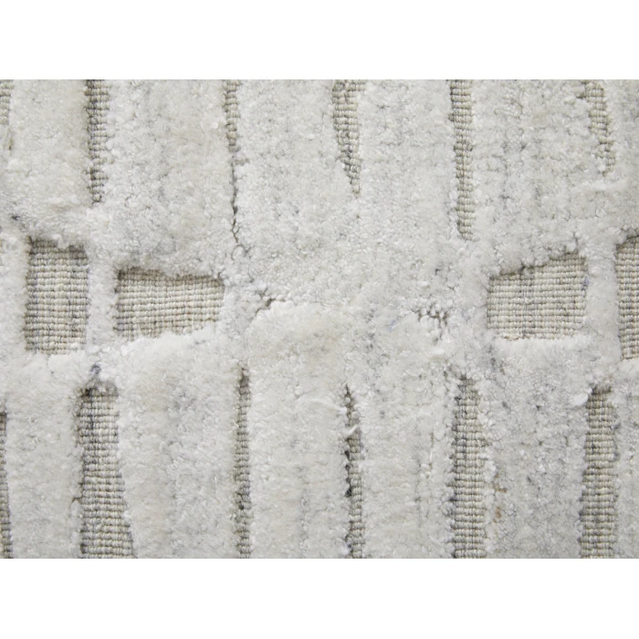 Feizy Elias IVORY/GRAY ELS69FVF 5 ft. X 8 ft. Rectangle Rug