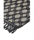 Feizy PHOENEX 0808F IN BLACK/IVORY 5' X 7' 6" Area Rug