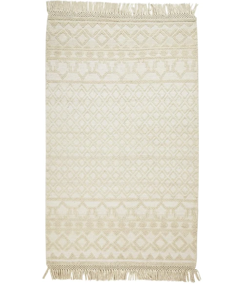 Feizy PHOENEX 0809F IN IVORY 5' X 7' 6" Area Rug