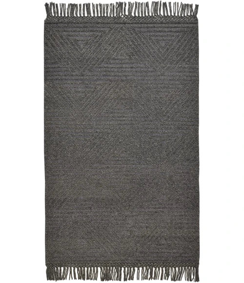 Feizy PHOENEX 0810F IN SLATE / GRAY 5' X 7' 6" Area Rug