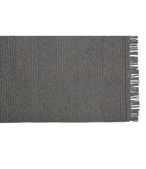 Feizy PHOENEX 0810F IN SLATE / GRAY 5' X 7' 6" Area Rug