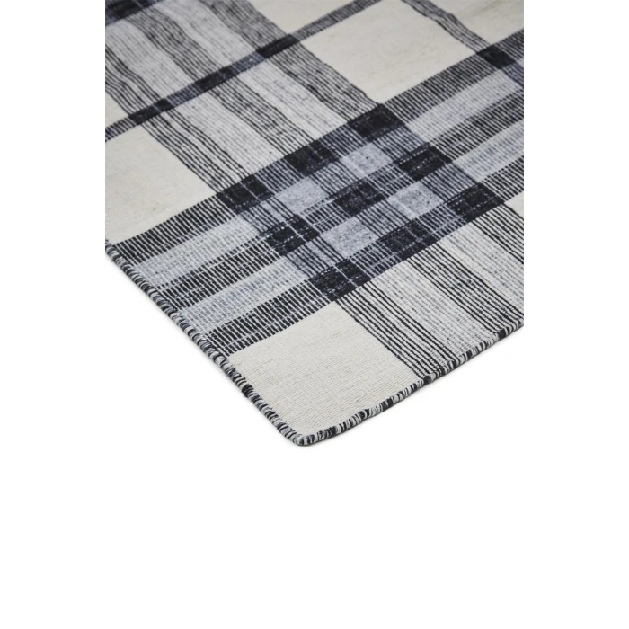 Feizy CROSBY 0565F IN IVORY/CHARCOAL 5' x 8' Area Rug