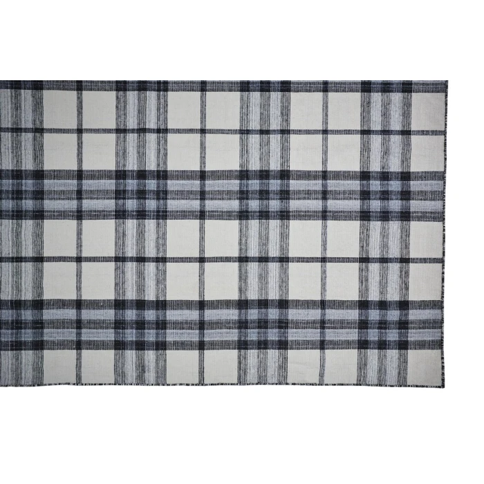 Feizy CROSBY 0565F IN IVORY/CHARCOAL 5' x 8' Area Rug