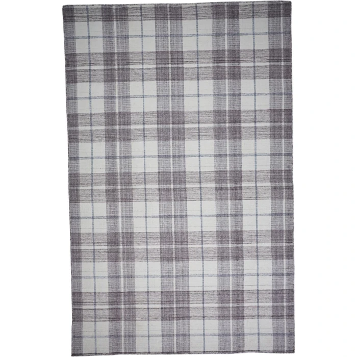 Feizy CROSBY 0566F IN IVORY/GRAY 3' 6" x 5' 6" Area Rug