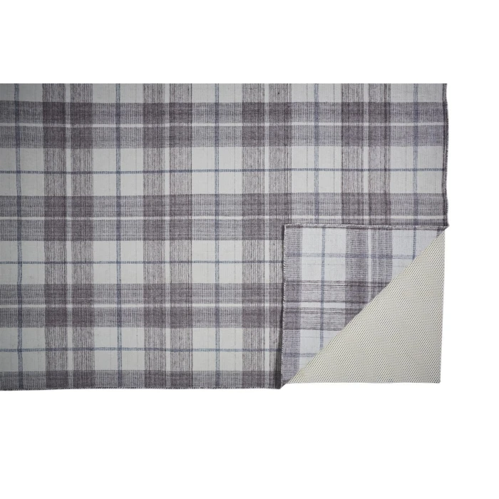 Feizy CROSBY 0566F IN IVORY/GRAY 3' 6" x 5' 6" Area Rug