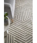 Feizy Lytton Gray/Ivory T24T8010 12ft. x 15ft. Rect. Rug