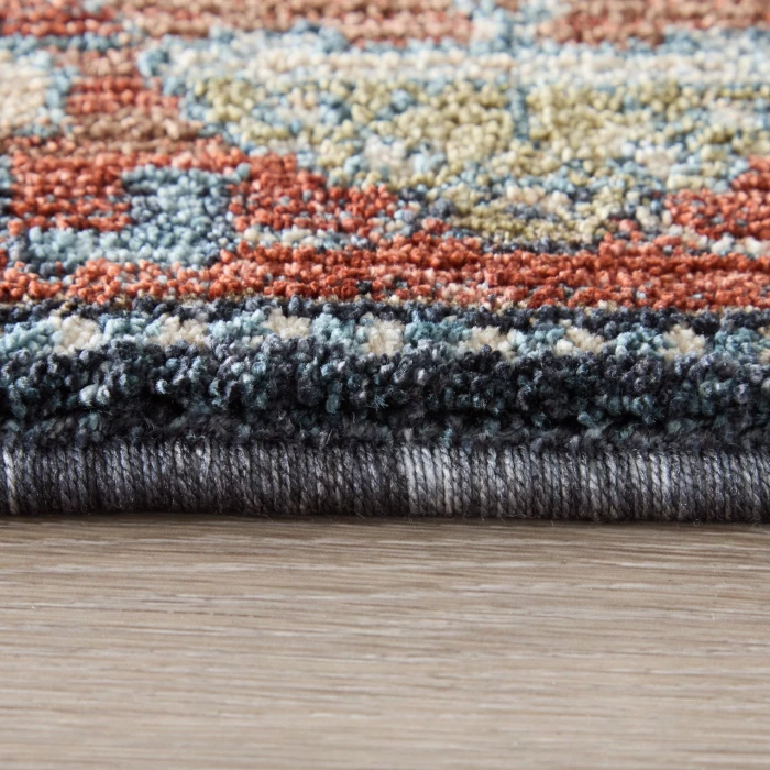 Feizy Pearson Blue/Red/Ivory PRS39SGF 7ft.10in. x 10ft.3in. Rect. Rug