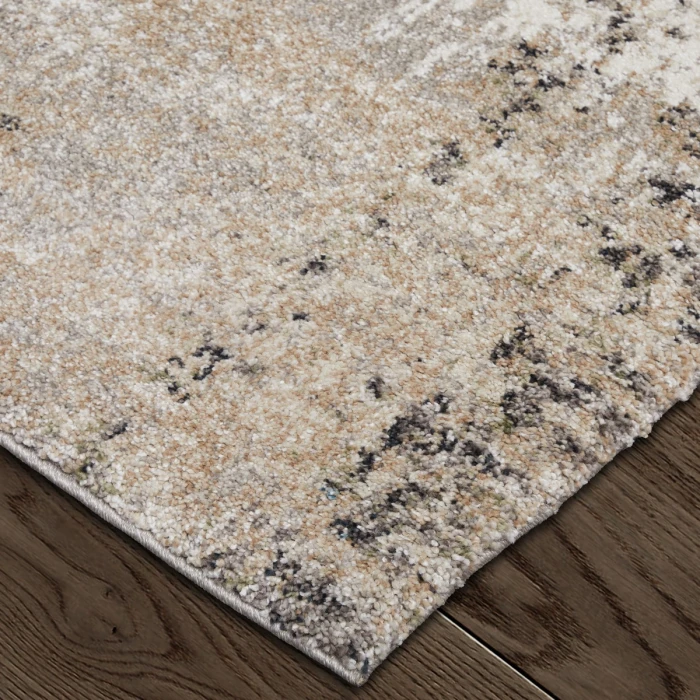 Feizy Skyview Gray/Taupe/Ivory SKV39Q9F 6 ft. 7 in. X 9 ft. 6 in. Rect. Rug