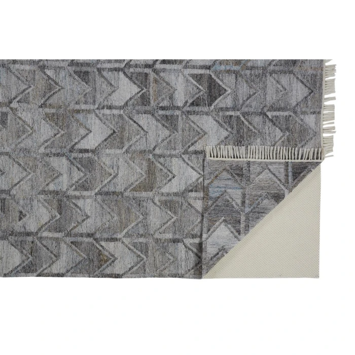 Feizy BECKETT 0813F IN GRAY 5' x 8' Area Rug