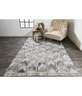 Feizy BECKETT 0813F IN GRAY 5' x 8' Area Rug