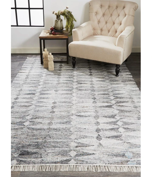 Feizy BECKETT 0814F IN GRAY 5' x 8' Area Rug