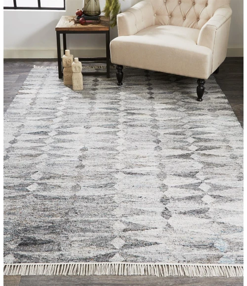 Feizy BECKETT 0814F IN GRAY 5' x 8' Area Rug
