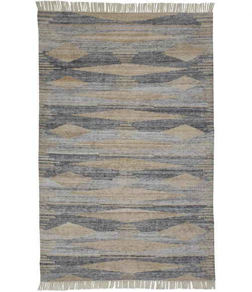 Feizy BECKETT 0815F IN GRAY/BEIGE 2' x 3' Sample Area Rug
