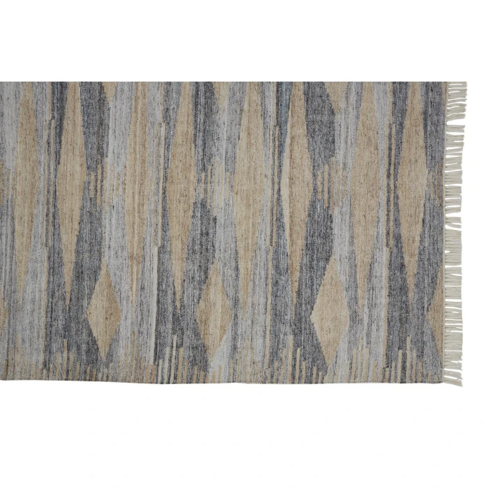 Feizy BECKETT 0815F IN GRAY/BEIGE 3' 6" x 5' 6" Area Rug