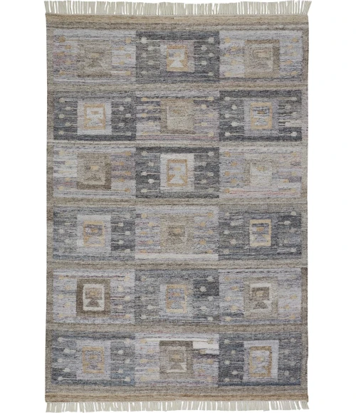 Feizy BECKETT 0816F IN CHARCOAL/MULTI 5' x 8' Area Rug