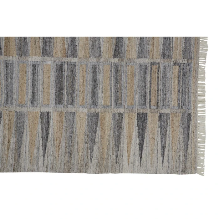 Feizy BECKETT 0817F IN GRAY/BEIGE 5' x 8' Area Rug