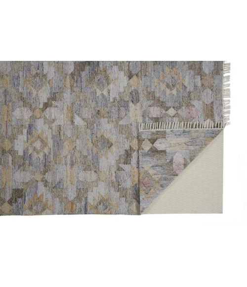 Feizy BECKETT 0818F IN GRAY/MULTI 5' x 8' Area Rug