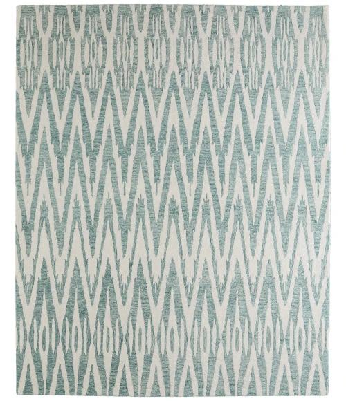 Feizy Wallace Blue/White WAL8A40F 5 ft. X 8 ft. Rect. Rug