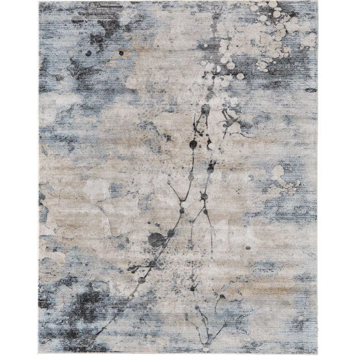 Feizy Sonora Blue/Ivory/Tan SNR39U9F 7ft.10in. x 10ft.3in. Rect. Rug