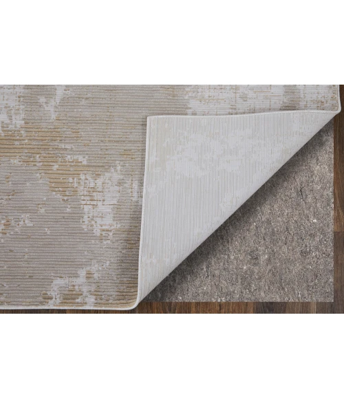 Feizy Sonora Gray/Ivory/Brown SNR39PLF 9 ft. 0 in. X 12 ft. 8 in. Rect. Rug