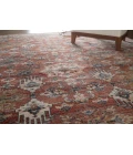 Feizy Pearson Red/Tan/Blue PRS39SKF 7ft.10in. x 10ft.3in. Rect. Rug