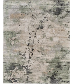 Feizy Sonora Green/Ivory/Tan SNR39U9F 7ft.10in. x 10ft.3in. Rect. Rug