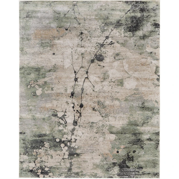 Feizy Sonora Green/Ivory/Tan SNR39U9F 9ft.0in. x 12ft.8in. Rect. Rug