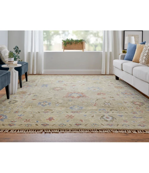 Feizy Fillmore LIGHT GREEN FIL69CJF 4 ft. X 6 ft. Rectangle Rug