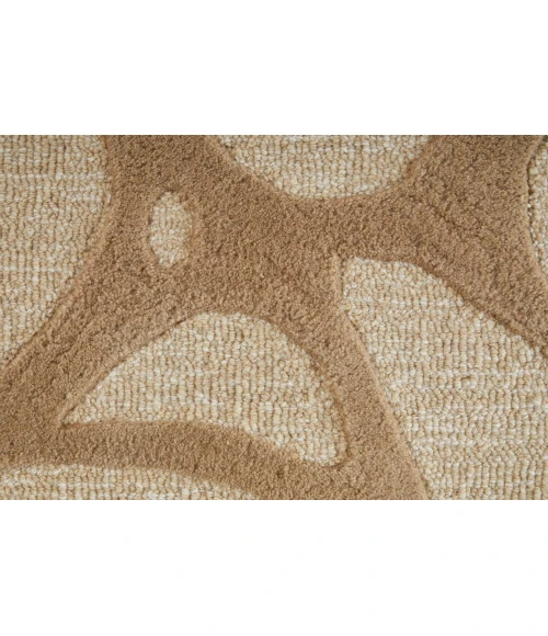 Feizy Kimball Ivory/Brown/Tan KIM8A32F 9ft. x 12ft. Rect. Rug