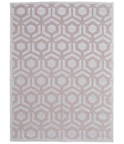 Feizy Saphir Mira BLUSH/WHITE 6803498F 9 ft. 8 in. X 12 ft. 7 in. Rectangle Rug