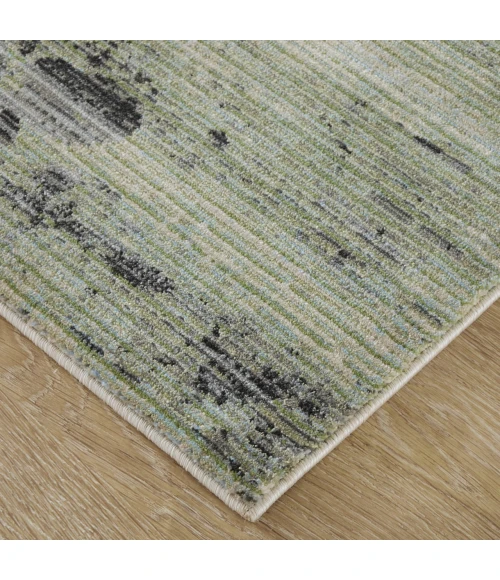 Feizy Sonora Green/Ivory/Tan SNR39U9F 7ft.10in. x 10ft.3in. Rect. Rug