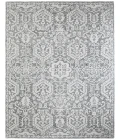 Feizy Belfort Gray/White 8698A27F 5 ft. X 8 ft. Rect. Rug