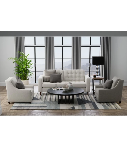 Feizy Richmond Ivory/Gray/Blue RCH39R4F 7ft.10in. x 10ft. Rect. Rug