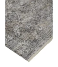 Feizy SARRANT 3964F IN STONE 2' x 3' Sample Area Rug